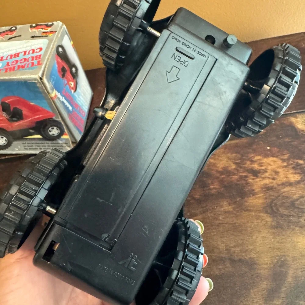 Vintage AE Tumble Buggy Blinking Light Culbutant Battery Operated Toy‎ Car